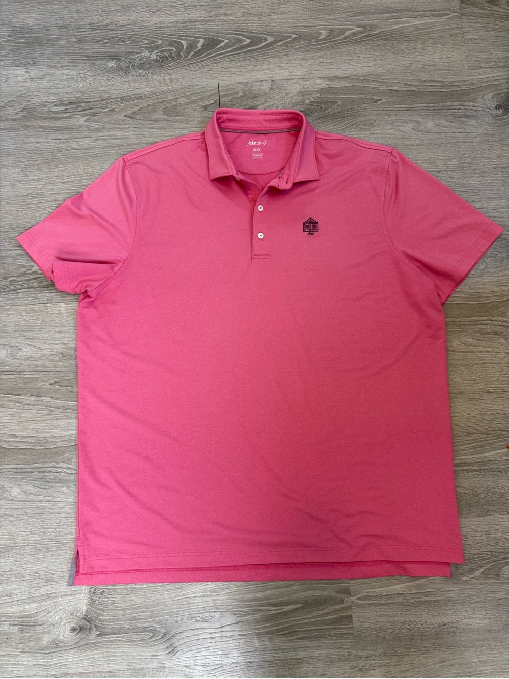 johnnie-O Men's Pink Polo Shirt - Golf - country club - preppy